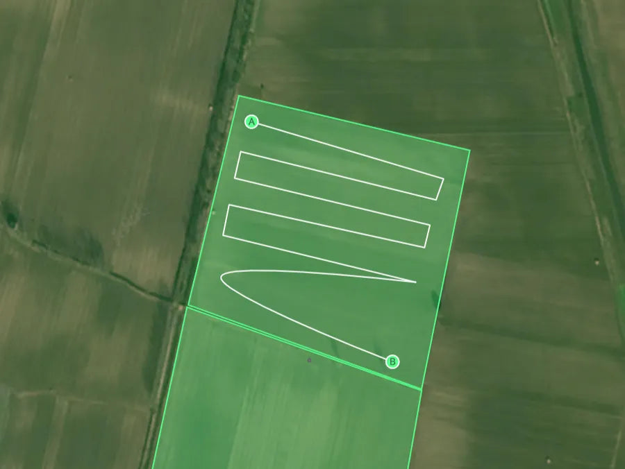 AB guidance lines in FieldFusion Pro