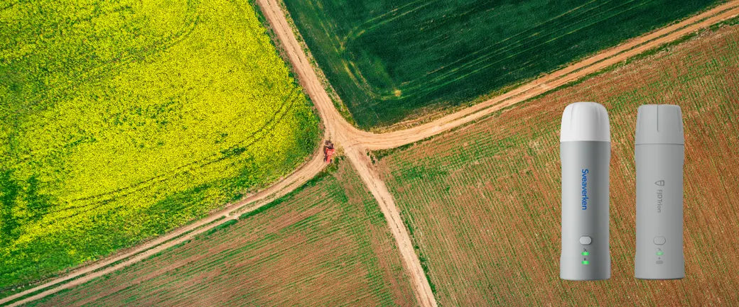 Pocket Mapper and V4e PRO connected with FieldFusion